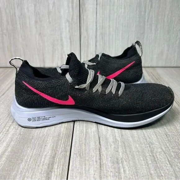 Nike Zoom Fly Flyknit Running Athletic Comfort Sneakers Shoe Women’s Size 6.5 - Picture 4 of 10